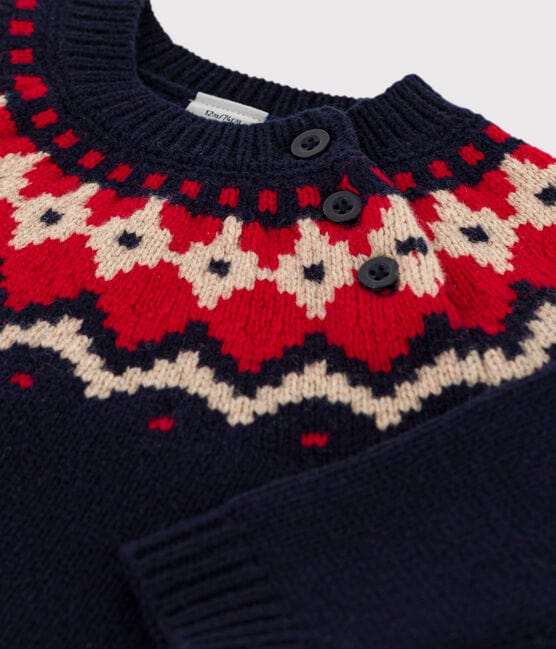 Petit Bateau Clothing / Tops Baby Wool/Cotton Knitted Pullover