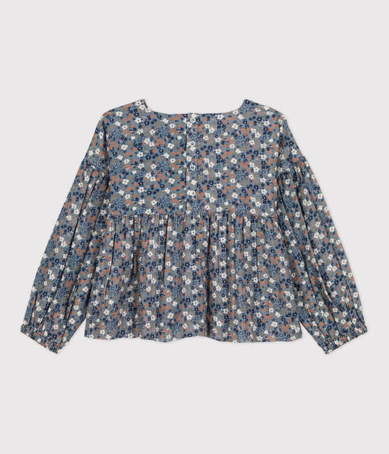 Petit Bateau Clothing / Tops Floral Cotton Gauze Blouse