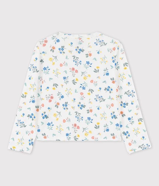 Petit Bateau Clothing / Tops Flower Print Organic Cotton Cardigan