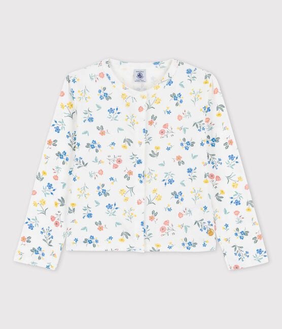 Petit Bateau Clothing / Tops Flower Print Organic Cotton Cardigan