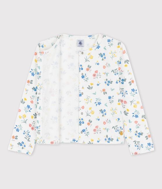 Petit Bateau Clothing / Tops Flower Print Organic Cotton Cardigan