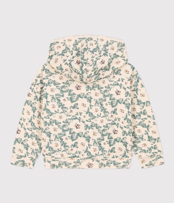 Petit Bateau Clothing / Tops Flowery Fleece Hoodie