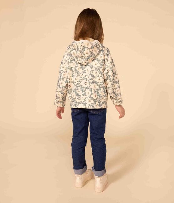 Petit Bateau Clothing / Tops Flowery Fleece Hoodie