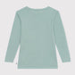 Petit Bateau Clothing / Tops Long-sleeved Wool/Cotton T-shirt - Green