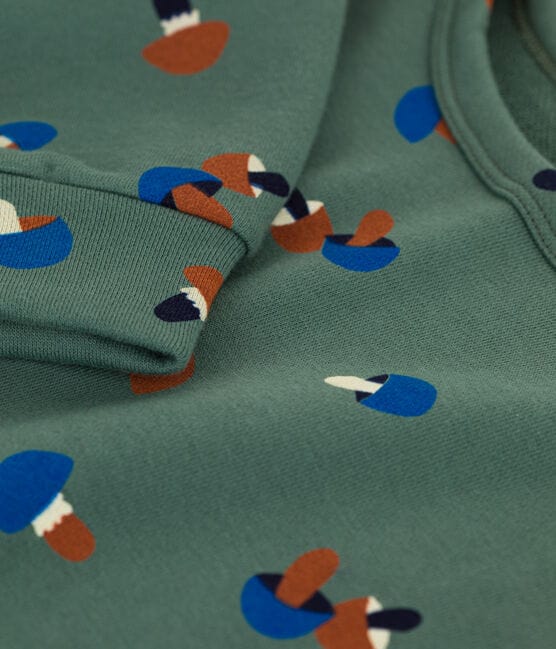 Petit Bateau Clothing / Tops Mushroom Printed Fleece Sweatshirt