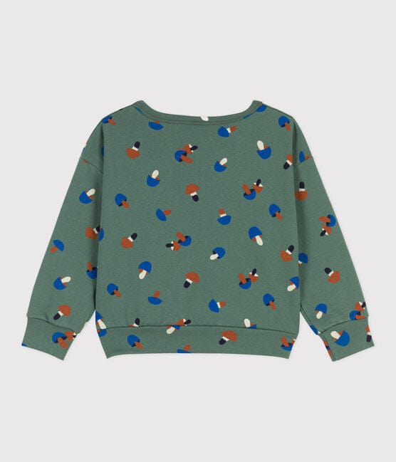 Petit Bateau Clothing / Tops Mushroom Printed Fleece Sweatshirt