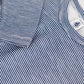Petit Bateau Clothing / Tops Pinstriped Long-sleeved Wool/Cotton T-shirt - Blue