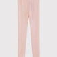 Petit Bateau Clothing / Tops Pinstriped Wool/Cotton Leggings- Pink
