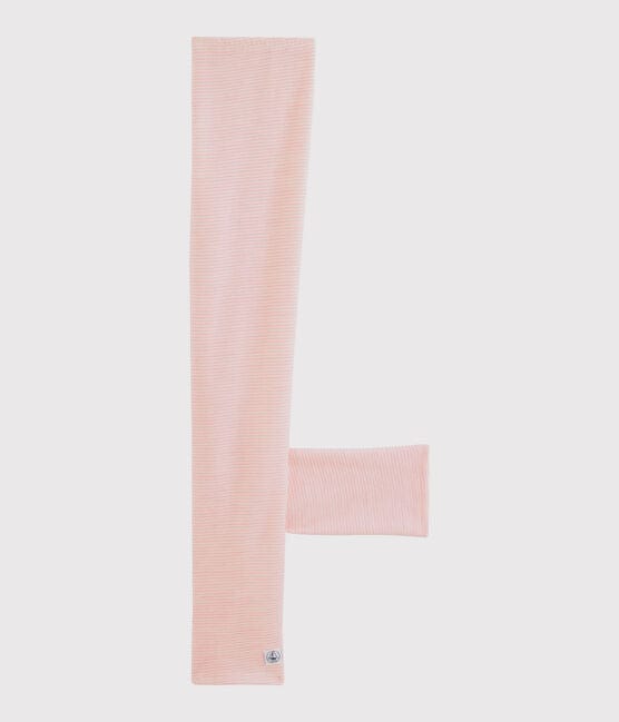 Petit Bateau Clothing / Tops Pinstriped Wool/Cotton Leggings- Pink