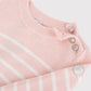 Petit Bateau Clothing / Tops Sailor-Style Pink Stripped Sweater