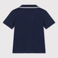 Petit Bateau Clothing / Tops Short-Sleeved Navy Polo Shirt