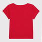 Petit Bateau Clothing / Tops Short-Sleeved Red Cotton T-Shirt