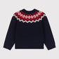 Petit Bateau Clothing / Tops Wool/Cotton Patterned Knit Pullover