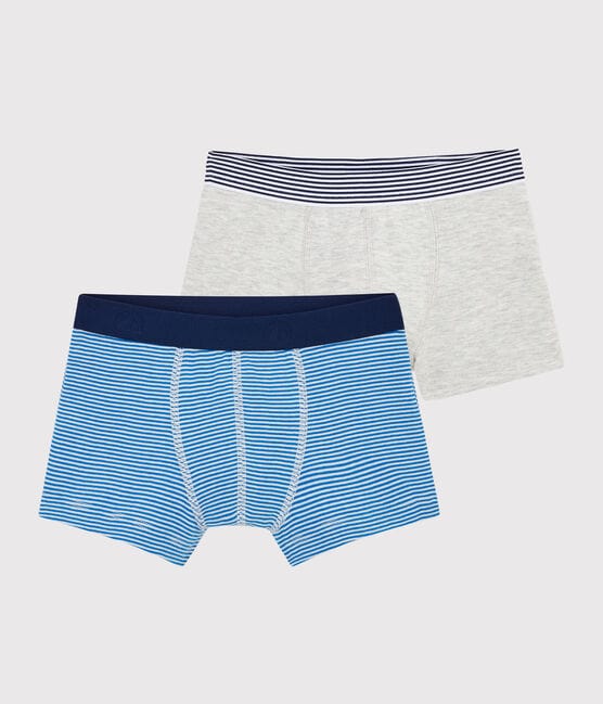 Petit Bateau Clothing / Underwear 3Y Pack of 2 Pinstriped Boxer Shorts