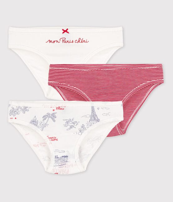 Petit Bateau Clothing / Underwear 3Y Paris Theme Underwear Trio