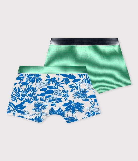 Petit Bateau Clothing / Underwear Jungle Print Boxer Shorts - 2-Pack