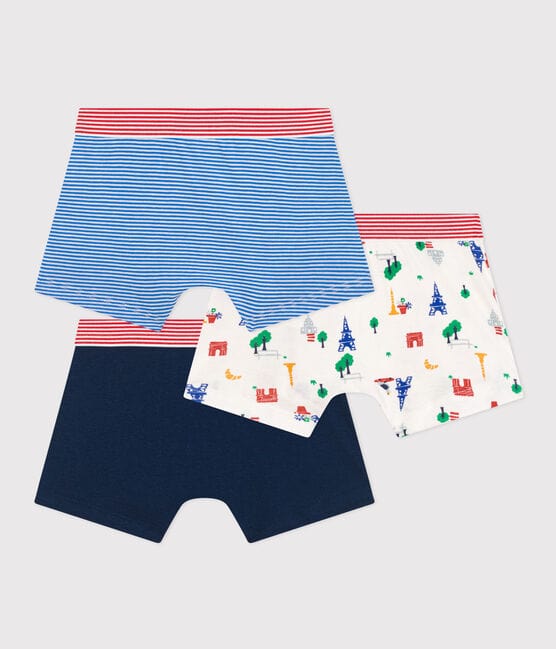 Petit Bateau Clothing / Underwear New Paris Boxers - 3-pack