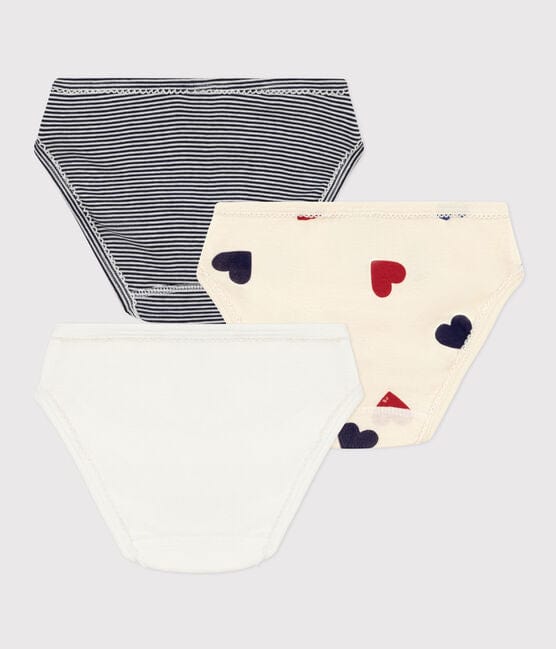 Petit Bateau Clothing / Underwear Three-Heart Underwear - 3-Pack