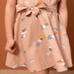 Petit Bateau Dresses + Skirts Sleeveless Printed Poplin Dress