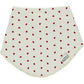 Poudre Organic Accessories / Hats Red Heart Asperule Bandana Bib