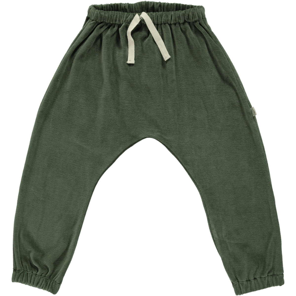 Poudre Organic Clothing / Bottoms 3Y Cannelle Velvet Pants - Forest Green