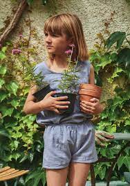 Poudre Organic Clothing / Bottoms Cardamome Shorts - Lavender Aura