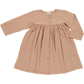 Poudre Organic Clothing / Dresses 10Y Aubépine Dress - Maple Sugar