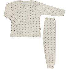 Poudre Organic Clothing / Dresses 8Y Arbousier Pyjamas Red Hearts