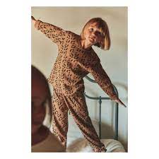Poudre Organic Clothing / Dresses Arbousier Pyjamas Leopard