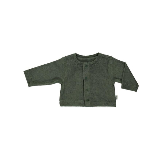 Poudre Organic Clothing / Tops 1M Melisse Cardigan - Forrest Green