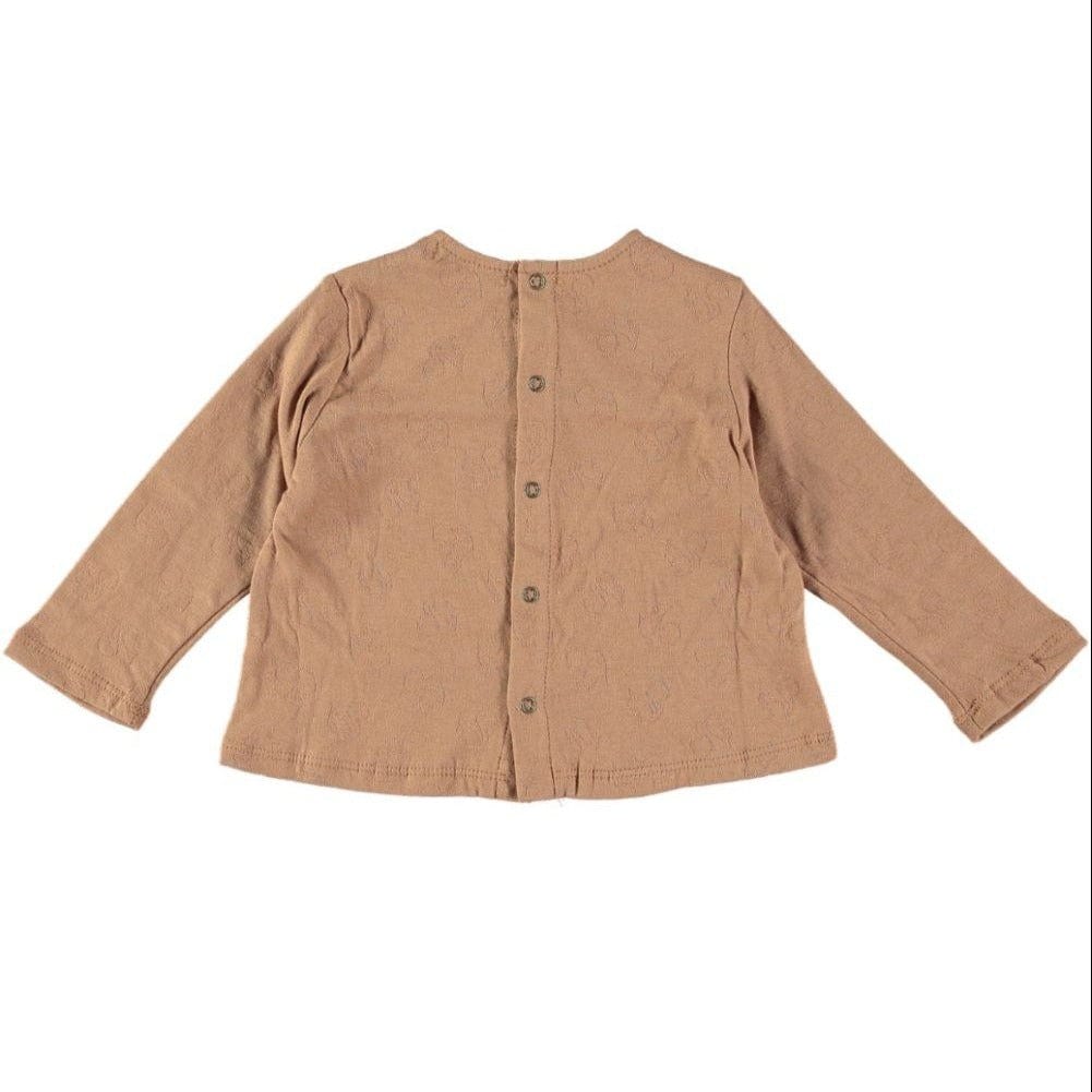 Risu Risu Clothing / Tops Peintre Baby Shirt - Chestnut