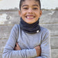 Simply Merino Clothing / Outwear Accessories Charcoal / SMALL (up to 2yrs) Simply Merino Neck Warmer