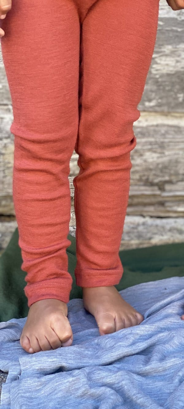 Simply Merino Clothing / Tops Soft Rust / 2T Simply Merino Thermal Underlayer Bottom