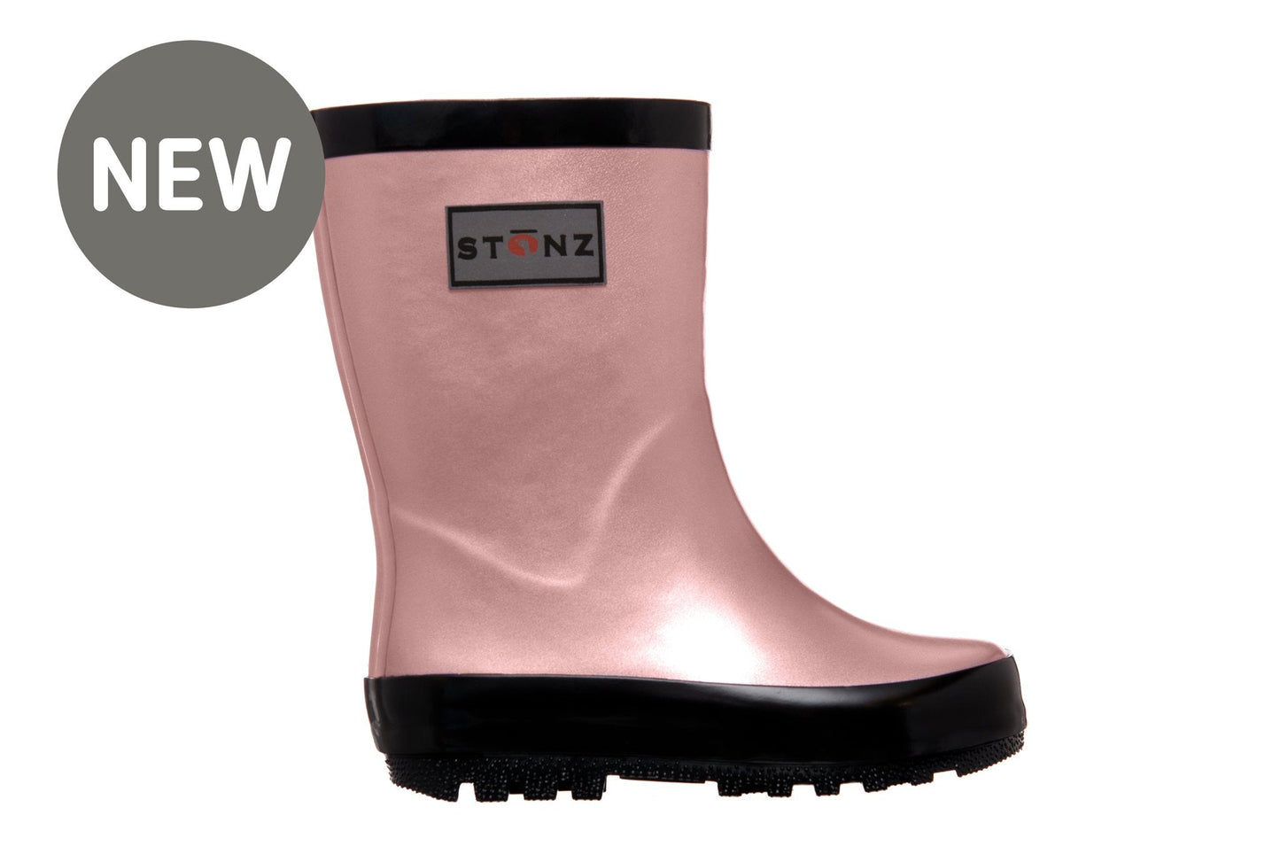 Stonz Clothing / Footwear / Rain Boots Metallic - Haze Pink / 13 Stonz Rain Boots