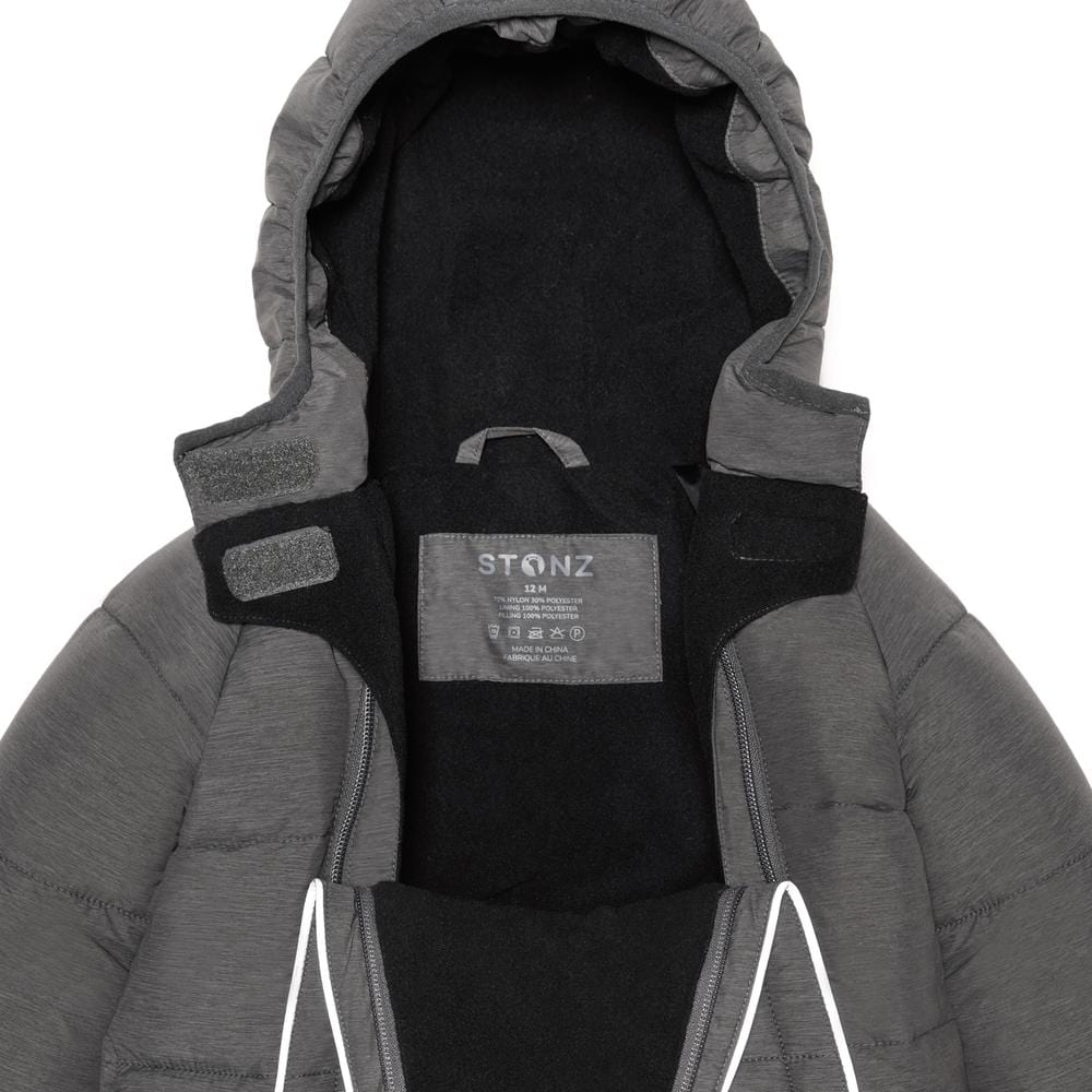 Stonz Clothing / Outerwear Snowsuit - Puffer - Heather Grey