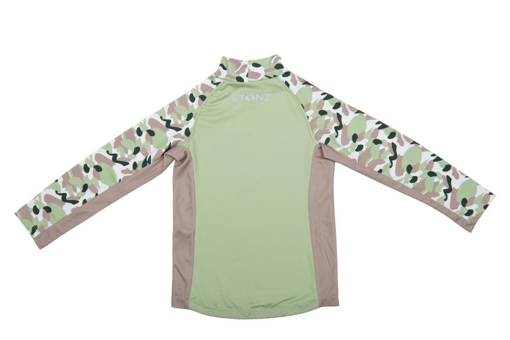 Stonz Clothing / Swimwear Green / 5T Kid Top - Camo