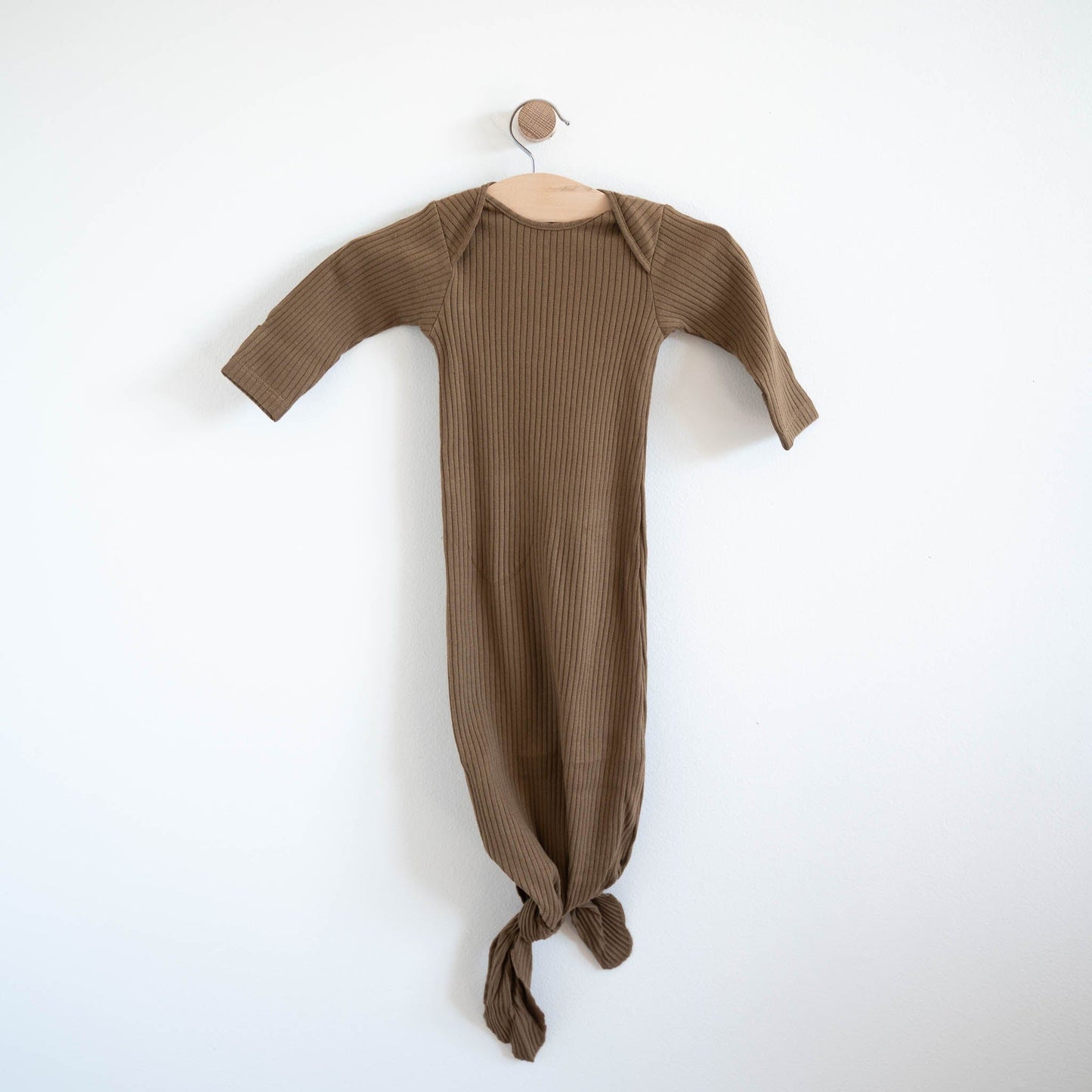 The Simple Folk Sleep Gown The Ribbed Sleep Gown | Walnut