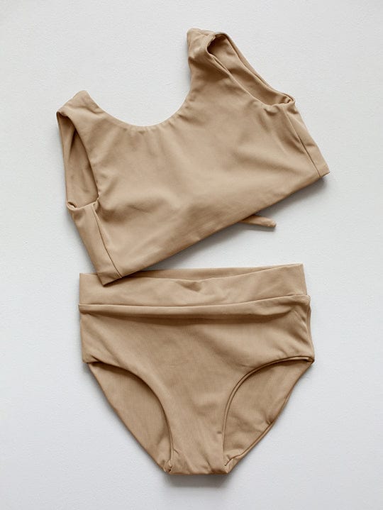 The Simple Folk Swimwear The Bikini Top - Desert