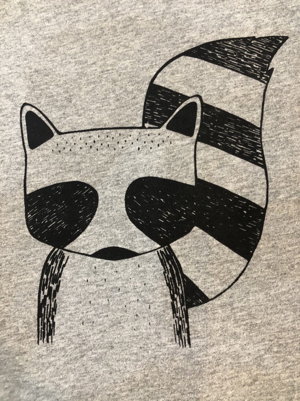 The Wild Apparel Clothing / Onesies 6M / Grey/Raccoon The Wild Apparel Onesie