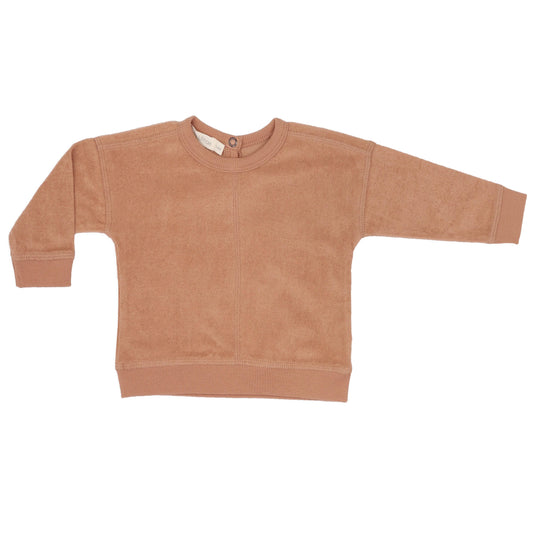 Phil&Phae Sweater Frotté Baby Sweater - Warm Biscuit